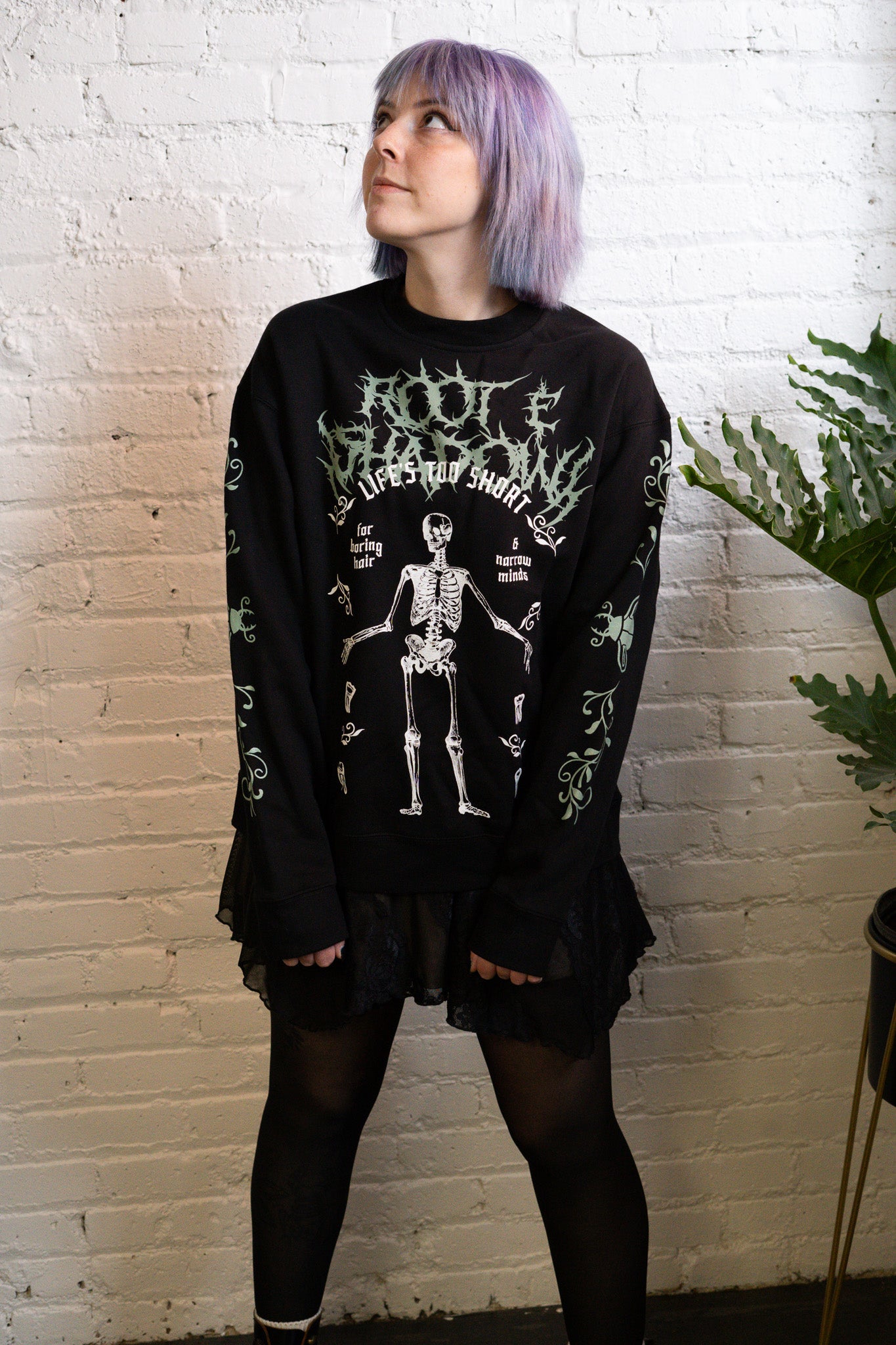Life's Too Short Crew Sweatshirt