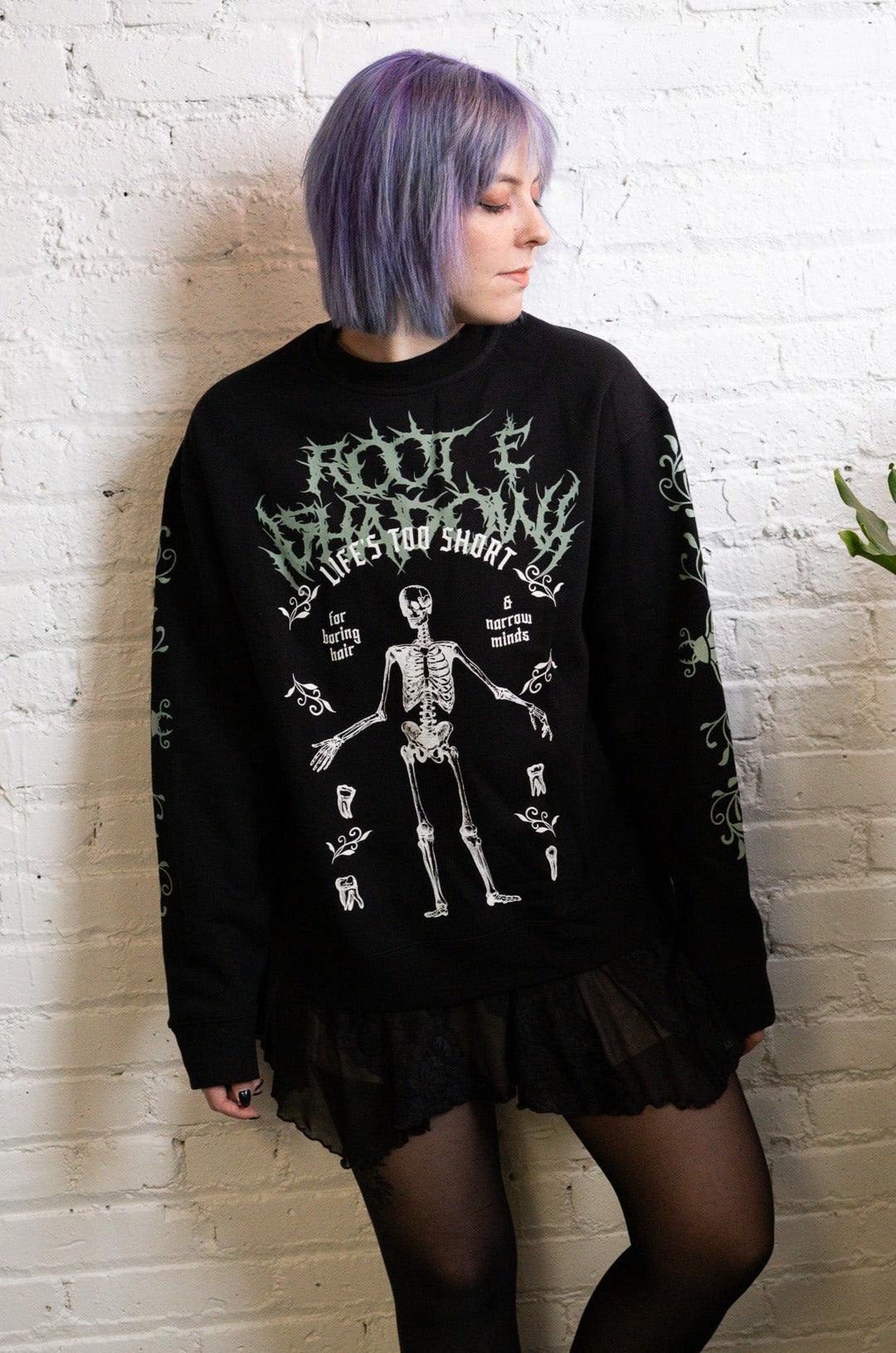 Life's Too Short Crew Sweatshirt